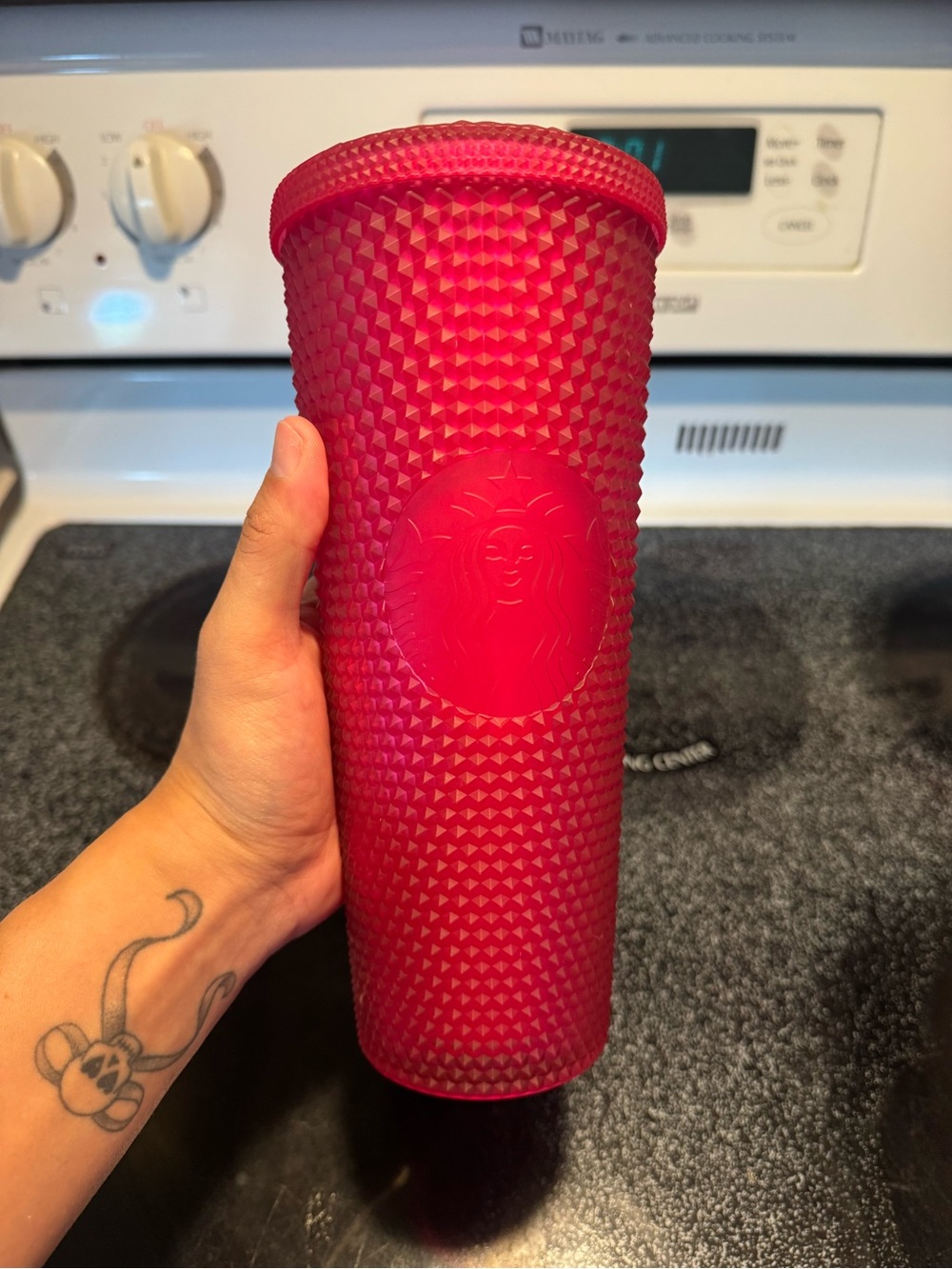 Starbucks Studded matte Hot Pink Tumbler venti